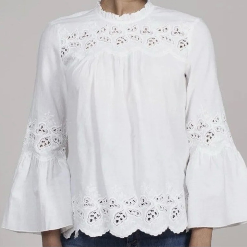 Ulla Johnson Eyelet Blouse